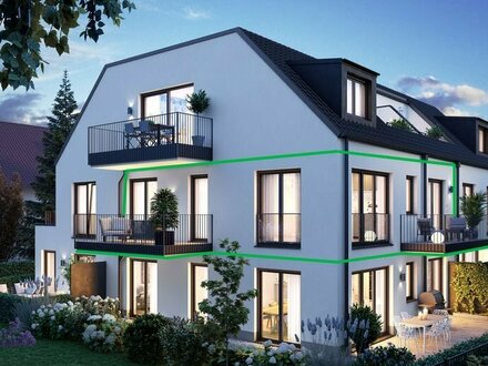 3 Zimmer Wohnung mit zwei Balkonen in Laim, hochwertige Ausstattung und Top Lage