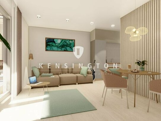 KENSINGTON - KFW 40 - Stilvolle 3-Zimmer-Penthouse-Wohnung mit einer großzügigen Dachterrasse