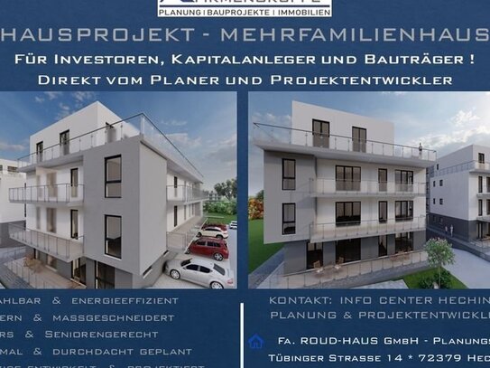 + EXKLUSIVES MEHRFAMILIENHAUS-PROJEKT! +