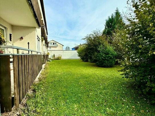 3 Zi. Hoch-Parterre am Schlossberg mit Garage, 2 x Balkon - vermietet!