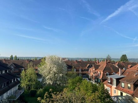 Traumhafte sonnendurchflutete hochwertige Maisonette Wohnung über den Dächern vom Paradies