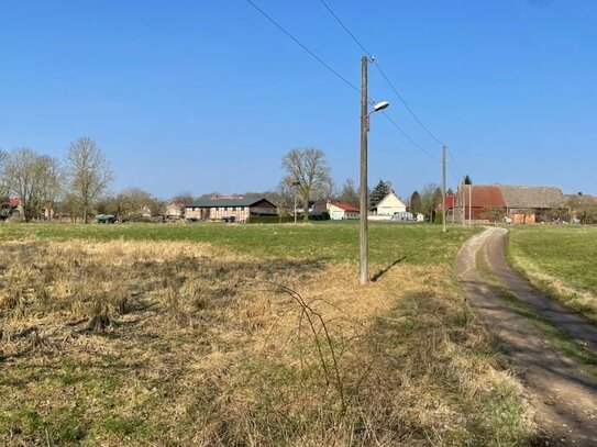 Resthof - Ackerfläche (Solar-/Windkraft) - Wiese - Bachlauf - Wald