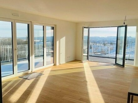 Aussicht: Penthouse mit 4 lichtdurchfluteten Zimmern