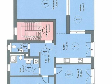 Tolle 3,5-Zi.-Wohnung .KFW gefördert und 20.000.- € Zuschuss