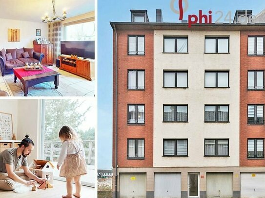 PHI AACHEN - Gemütlicher 4-Zimmer-Wohntraum mit Balkon in verkehrsgünstiger Lage von Aachen!