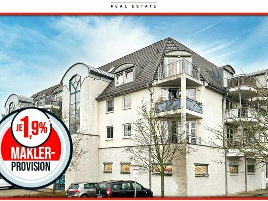 Investment: Kleine Dachgeschosswohnung mit Balkon in Stahnsdorf