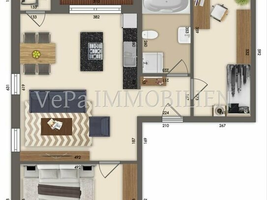 JETZT 5 % AfA NUTZEN - INVESTMENT IN MODERNE BARRIEREFREIE 3 - ZIMMER EIGENTUMSWOHNUNG MIT LOGGIA