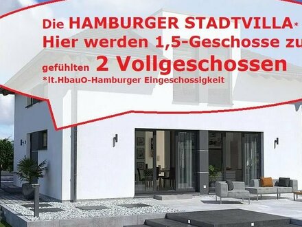 DIE HAMBURGER STADTVILLA - Hamburger Eingeschossigkeit-EINZUGFERTIG