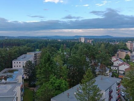 Helle 2 Zimmer Wohnung mit herrlichem Fernblick