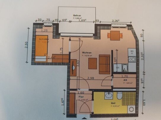 gemütliche kleine Senioren Wohnung im Schusterviertel