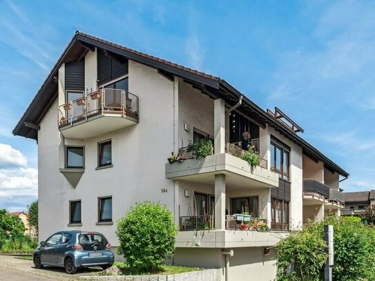 Ihre Chance in Lörrach Stetten: schöne 3-Zi-Wohnung mit Terrasse und großem Garten (Pacht)!