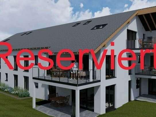 Hochwertige KFW40 Eigentumswohnung mit Terrasse & Gartenanteil in Riegelsberg