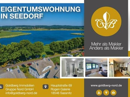 Moderne Eigentumswohnung mit Seeluft - Seeblick in Seedorf am Yachthafen