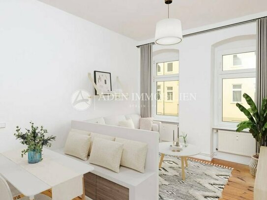 62qm große 2-Zimmer-Wohnung mit Balkon sofort verfügbar in Friedrichshain!