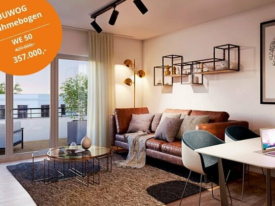 Rundum Wohlfühlen: Attraktive 2-Zimmer Wohnung mit Balkon!