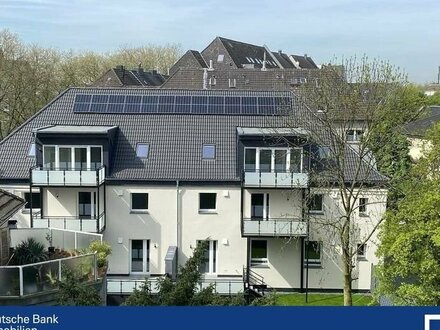 Terrassenwohnung mit Garten, Solar + Wärmepumpe - energetisch sanierte ETW auf Neubaustatus