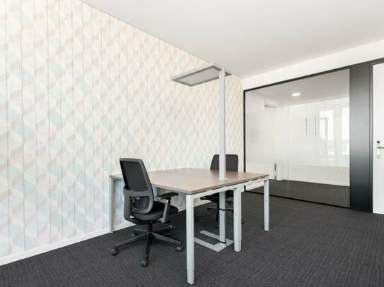 Privater Büroraum für 2 Personen in Regus HAMBURG, Brückenquartier