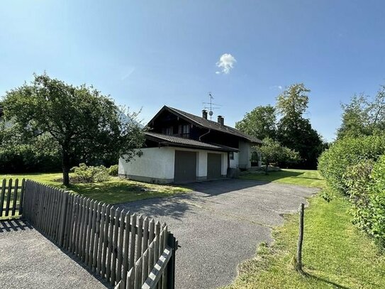 Nussdorf am Inn: Attraktives Grundstück mit Potential - zentraler und ruhiger Lage mit Heubergblick!