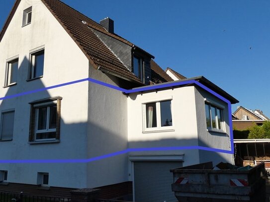 Neuer Preis für 50% Haus (Erdgeschosswohnung) und 100% Grundstück in guter Wohnlage