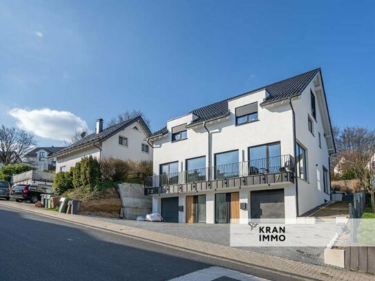 Lebensqualität pur! Effizienter Neubau mit besonderem Grundriss.