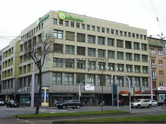 Medicenter: Gekühlte Büro-/ Praxisflächen in zentraler Innenstadtlage zwischen Fußgängerzone und Hauptbahnhof.
