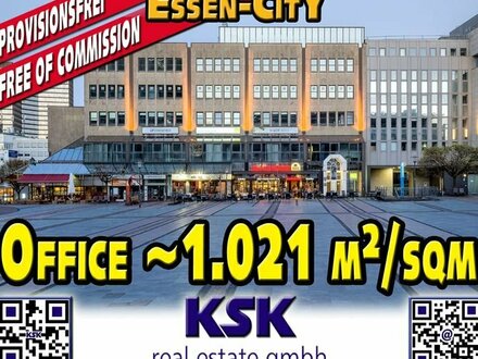 Office in Essen´s Premiumlage/premium location ~1.021 m²/sqm