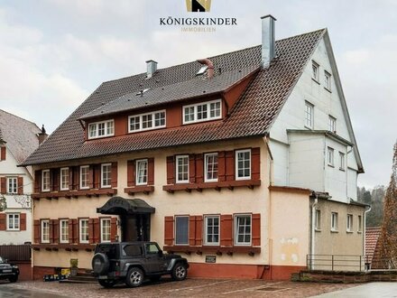 Traditionsreiche Gaststätte mit 9 Gästezimmer in schöner Lage von Altensteig