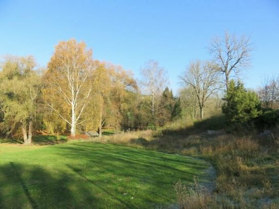 Die besondere Baulücke im Grünen - Nähe Bad Blankenburg