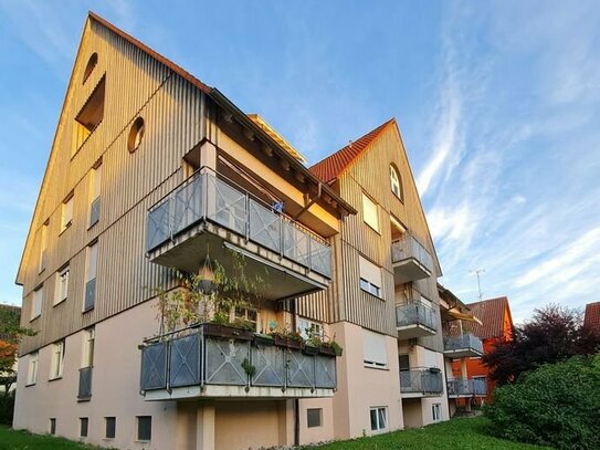 3 Zi-Wohnung mit extravagantem Grundriss und Einbauküche - SHA Hessental