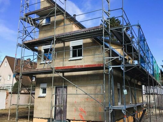 Neubau Doppelhaushälfte im Nürnberger Westen im Stadtteil Leyh