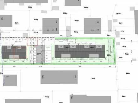 Ulzburg- Süd, schönes Baugrundstück für zwei MFH mit 19 WE und Baugenehmigung