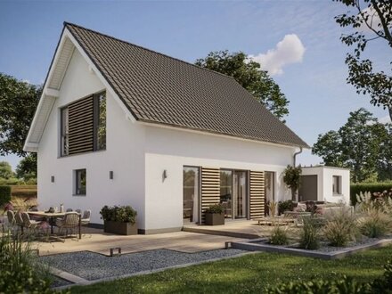 Individuell geplantes massives Familienhaus von Kern-Haus!