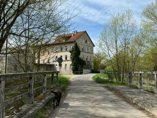 Wohnen und Arbeiten in historischem Ambiente in idyllischer Stadtrandlage in einer ehemaligen Mühle