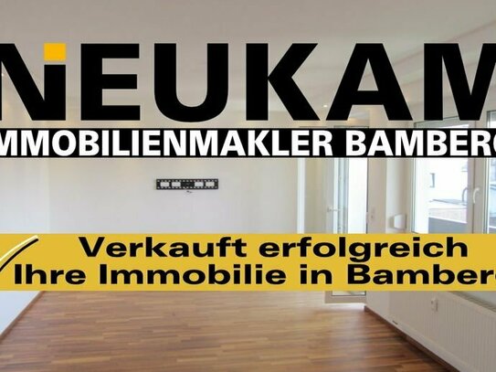 BAMBERG-OST-NÄHE BAHNHOF: MODERNE+OFFENE 4-ZIMMER-WOHNUNG(=KERNSANIERT)+BALKON FÜR 369.000,-EURO