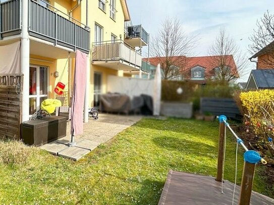 Warum warten? Sofort beziehbare Wohnung mit Garten in Obertraubling