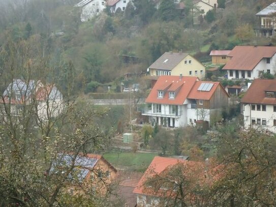 Baugrundstück in Braunsbach mit einmaliger Aussicht