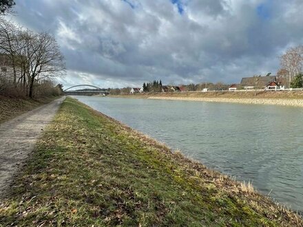 Einzigartige Chance: Grundstück mit Altbestand direkt am Main-Donau-Kanal