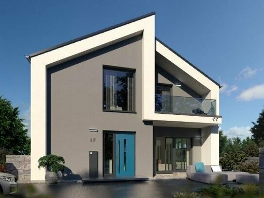 Ihr Haus mit Pultdach ist außergewöhnlich, perfekt und schön ! Mit Grundstück berechnet !