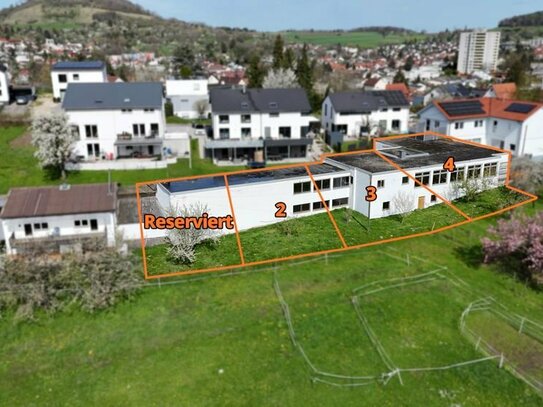 3 Grundstücke in Bestlage von Eningen u. A.. Bebaubar mit Doppelhaushälften
