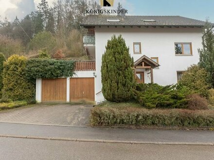 Idyllisches Zweifamilienhaus mit 200 m² Wohnfläche am Feldrand in Oberndorf (Altoberndorf) - Ruhe und Natur pur!