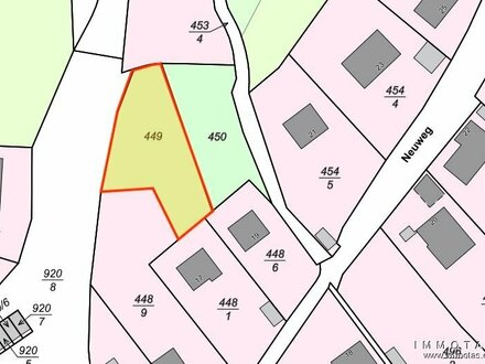 PROVISIONSFREI - BIETERVERFAHREN Landwirtschaftsfläche "Schellental" 850 m²