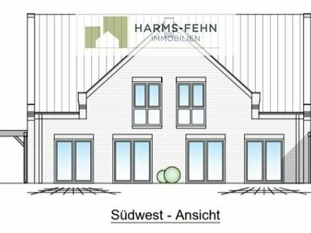 Schickes u. gr. Neubau Doppelhaus (2 x DHH) in absolut zentraler Lage von Ihrhove - WOL. KP. 698.000,-- € zzgl. 1,0 % K…