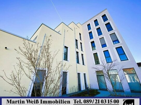 Neubau / Erstbezug: Spektakuläre 4-Zimmer-Galerie-Wohnung mit zwei Dachterrassen in Geretsried