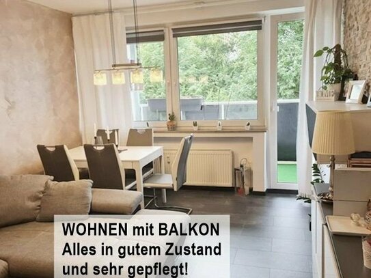 LEV.-QUETTINGEN: MODERN, TOP-GEPFLEGT, BALKON und EN-SUITE-BAD!