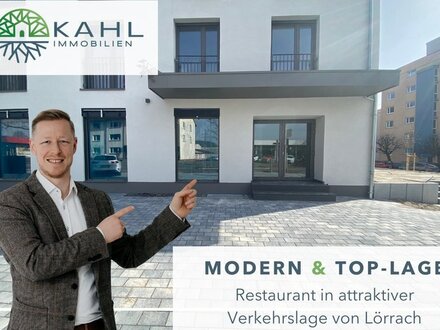 Modernes Restaurant in attraktiver Verkehrslage von Lörrach