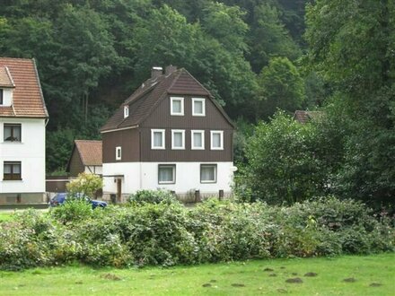 Direkt am Waldrand gelegen 1 - 2 Fam.-Haus für Naturliebhaber im Luft - Kur Ort Zorge Süd/Harz.