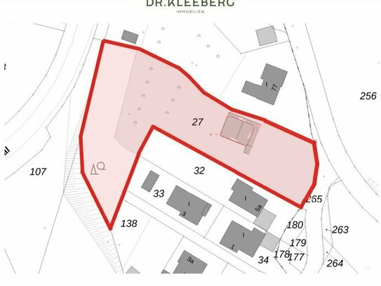 Voll erschlossenes Grundstück für großzügige Mehrfamilienhaus-Bebauung in Tecklenburg