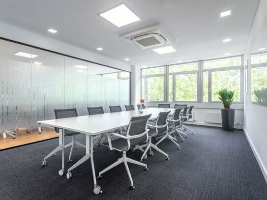 Privater Büroraum ganz auf Ihre individuellen Unternehmensbedürfnisse angepasst 20 sqm in Regus Theo & Luise