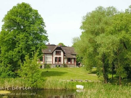 Gutshaus, Villa, (Gästehaus) mit Park und Naturteich