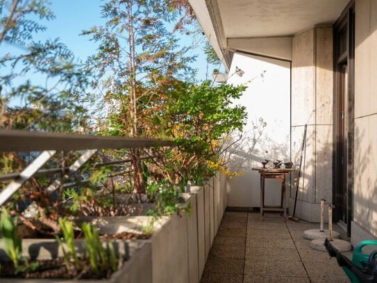 Kultobjekt Kleiner Sonnenring: 4 Zimmerwohnung 2 Balkone